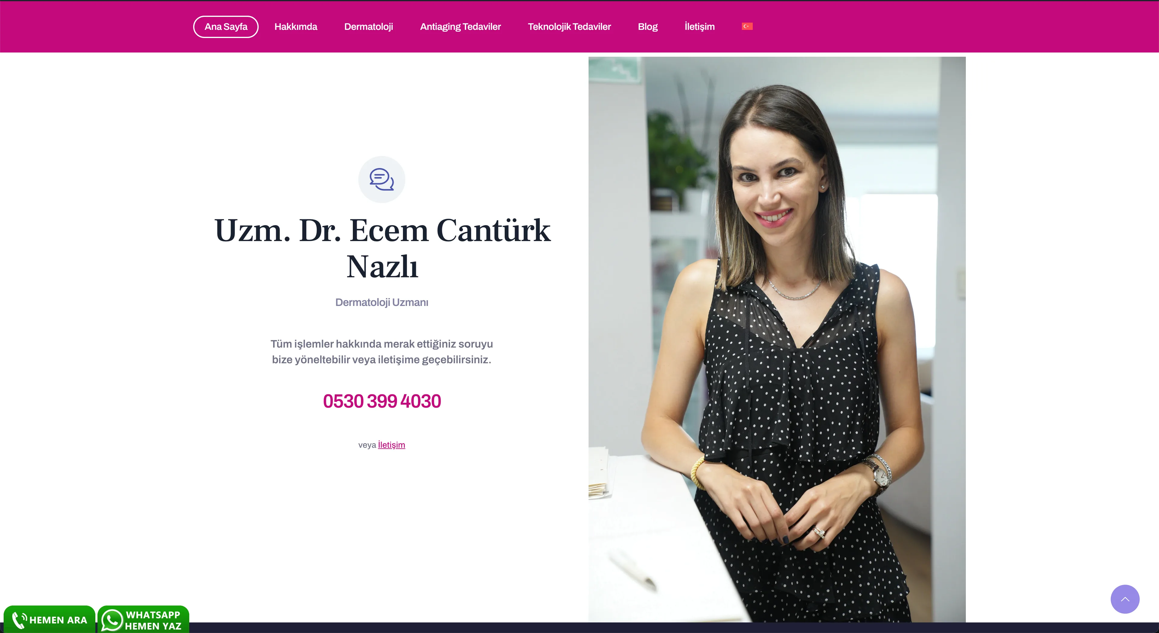 Cildinizdeki Lekeler İçin Uzman Ellerden Çözüm: Uzm. Dr. Ecem Cantürk Nazlı ile Leke Tedavisi